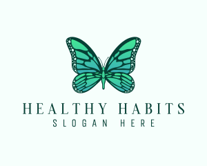 Butterfly Wellness Salon logo design