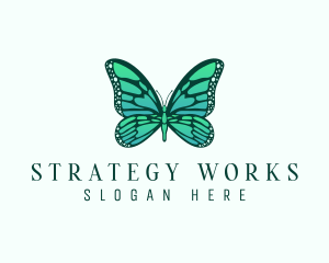 Butterfly Wellness Salon logo design