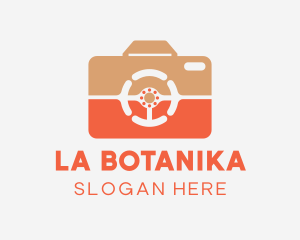 Video - Camera Vlogger Influencer logo design