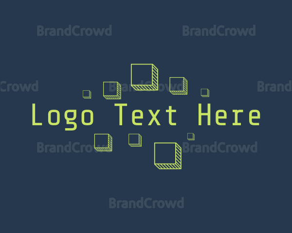 Technology Pixel Computer Logo