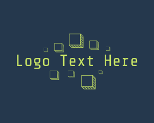 Server - Technology Pixel Computer logo design