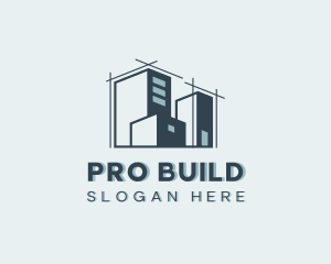 Architect Construction Builder  logo design