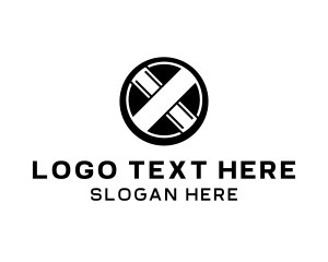 Cross - Modern Emblem Cross logo design