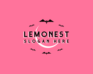 Horror - Halloween Bat Bird logo design