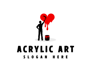 Mural Art Painter logo design