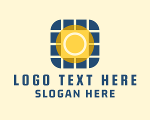 Natural Energy - Sunlight Solar Energy logo design