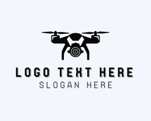 Videography - CCTV Drone Camera logo design