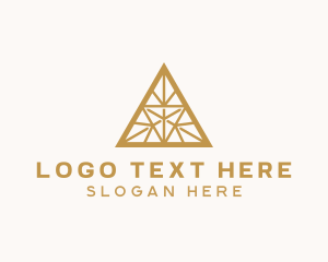 Firm - Deluxe Business Triangle logo design