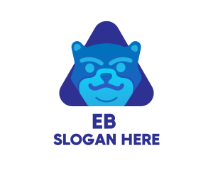 Clinic - Blue Pet Dog logo design