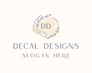 Floral Garden Spa logo design