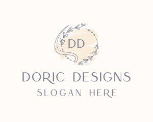 Floral Garden Spa logo design