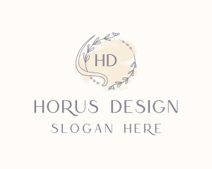 Floral Garden Spa logo design