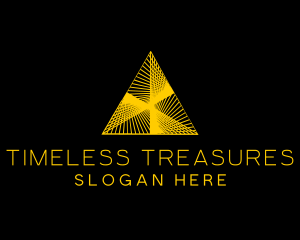 Ancient - Pyramid Ancient Landmark logo design