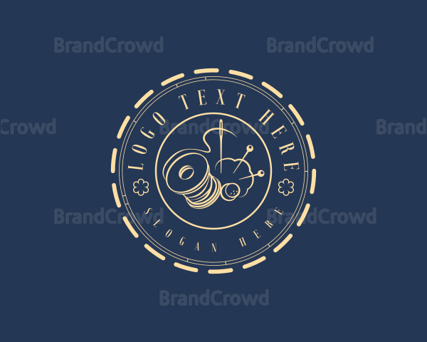 Crafting Needle Thread Logo