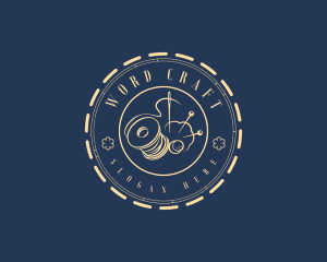 Crafting Needle Thread logo design