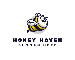 Beekeeper - Bee Honey Insect logo design