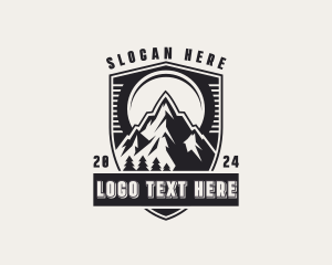 Outdoor - Summit Peak Mountain logo design