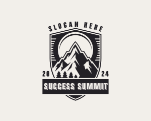 Summit Peak Mountain logo design