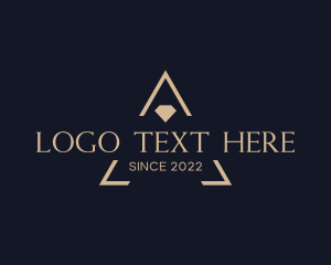 First Class - Jewel Emblem Wordmark logo design