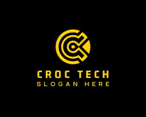 Software Tech Letter C logo design