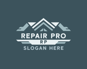 Roofing Repair Contractor logo design