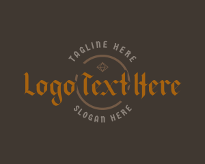 Hipster Brand Company Logo