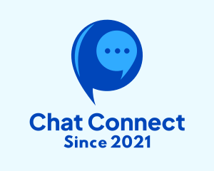 Chatting - Messaging Chat Bubble logo design