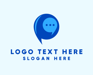 Messaging - Messaging Chat Bubble logo design