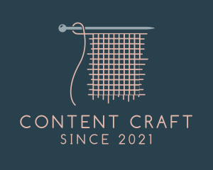 Handmade Knit Craft  logo design