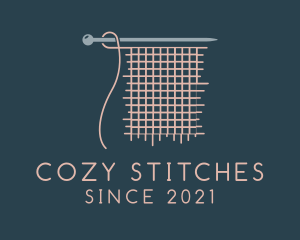 Knitting - Handmade Knit Craft logo design