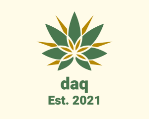 Cbd - Weed Cannabis Fan logo design
