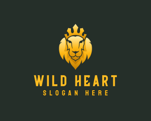 Endangered - Animal Lion King logo design