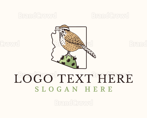 Arizona Cactus Wren Logo