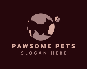 Pet Dog Ball logo design