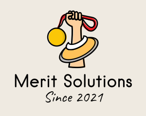 Merit - Competition Medal Winner logo design