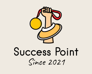 Achievement - Competition Medal Winner logo design