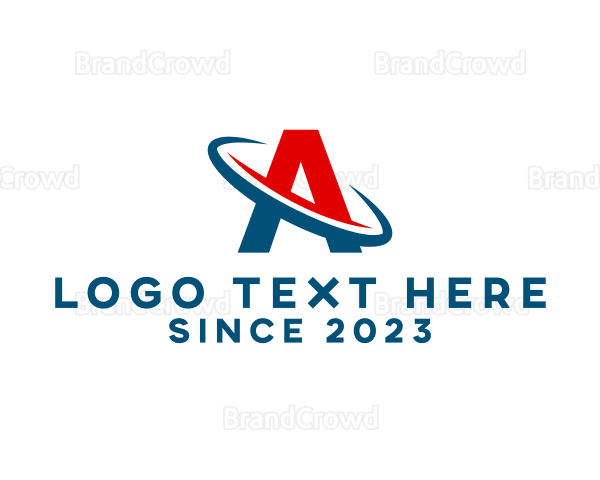 Modern Letter A Company Logo