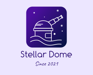 Violet Astronomical Observatory  logo design