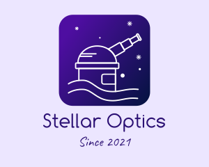 Violet Astronomical Observatory  logo design