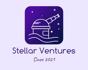 Astronomical - Violet Astronomical Observatory logo design