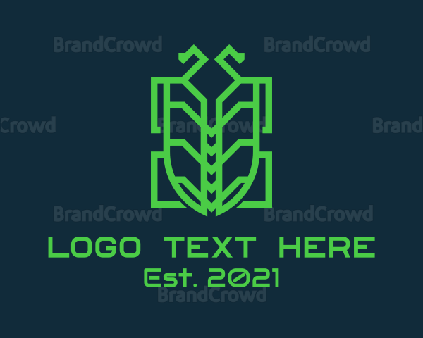 Green Beetle Tech Logo