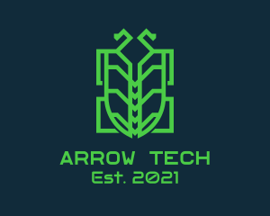 Green Beetle Tech  logo design