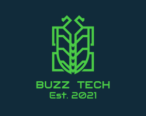 Green Beetle Tech  logo design
