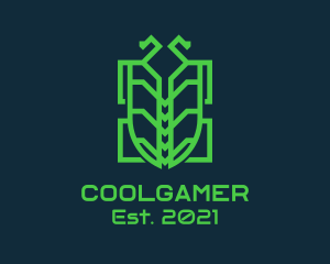 Game Stream - Green Beetle Tech logo design