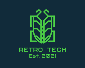 Green Beetle Tech  logo design