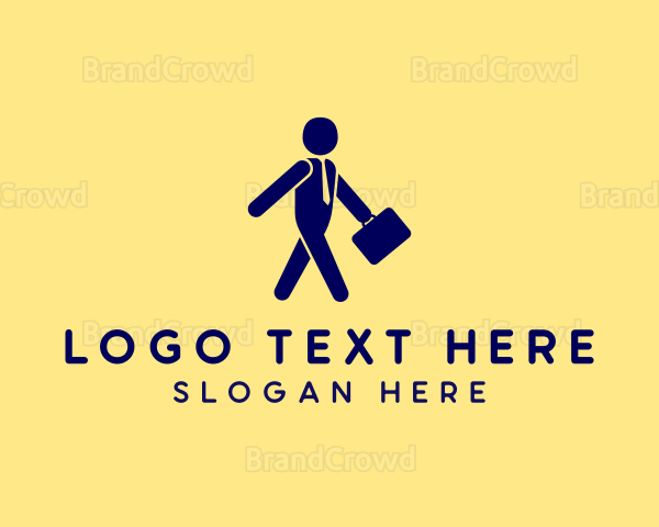 Professional Businessman Boss Logo