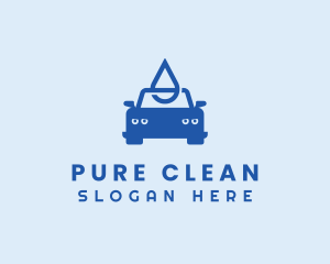 Droplet Car Wash logo design