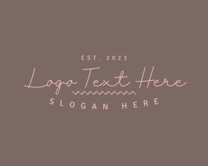 Wordmark - Sweet Girly Business logo design