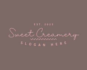 Sweet Girly Business logo design