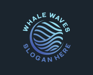 Blue Waves Technology logo design